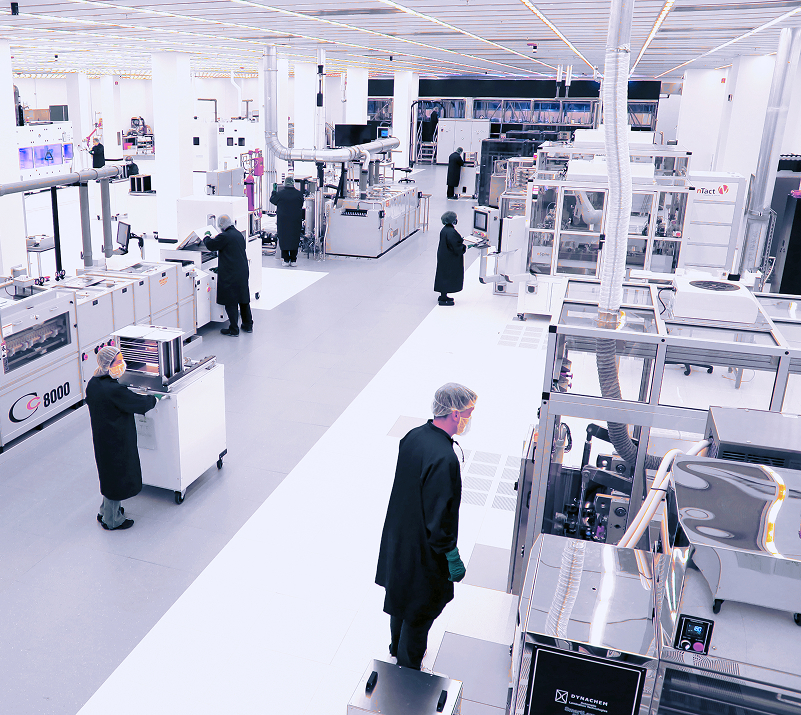 Nuvotronics manufacturing facility and cleanroom