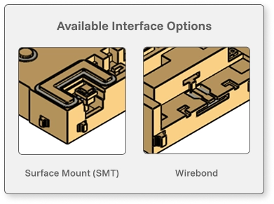 Available interface options for StrataWorks