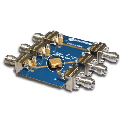 Nuvotronics RF/mmWave Crossover on PCB